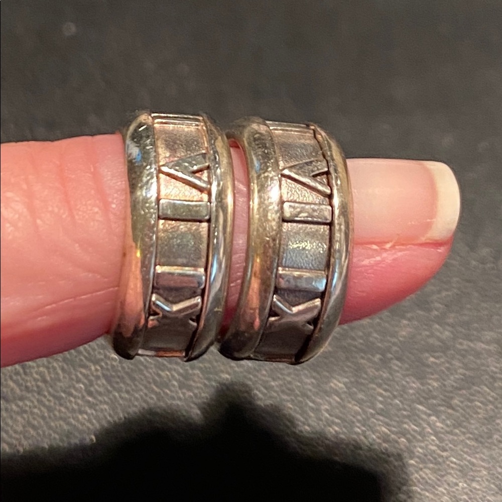 Tiffany & Co Atlas earrings